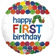 The Very Hungry Caterpillar 1st Birthday Balloon
